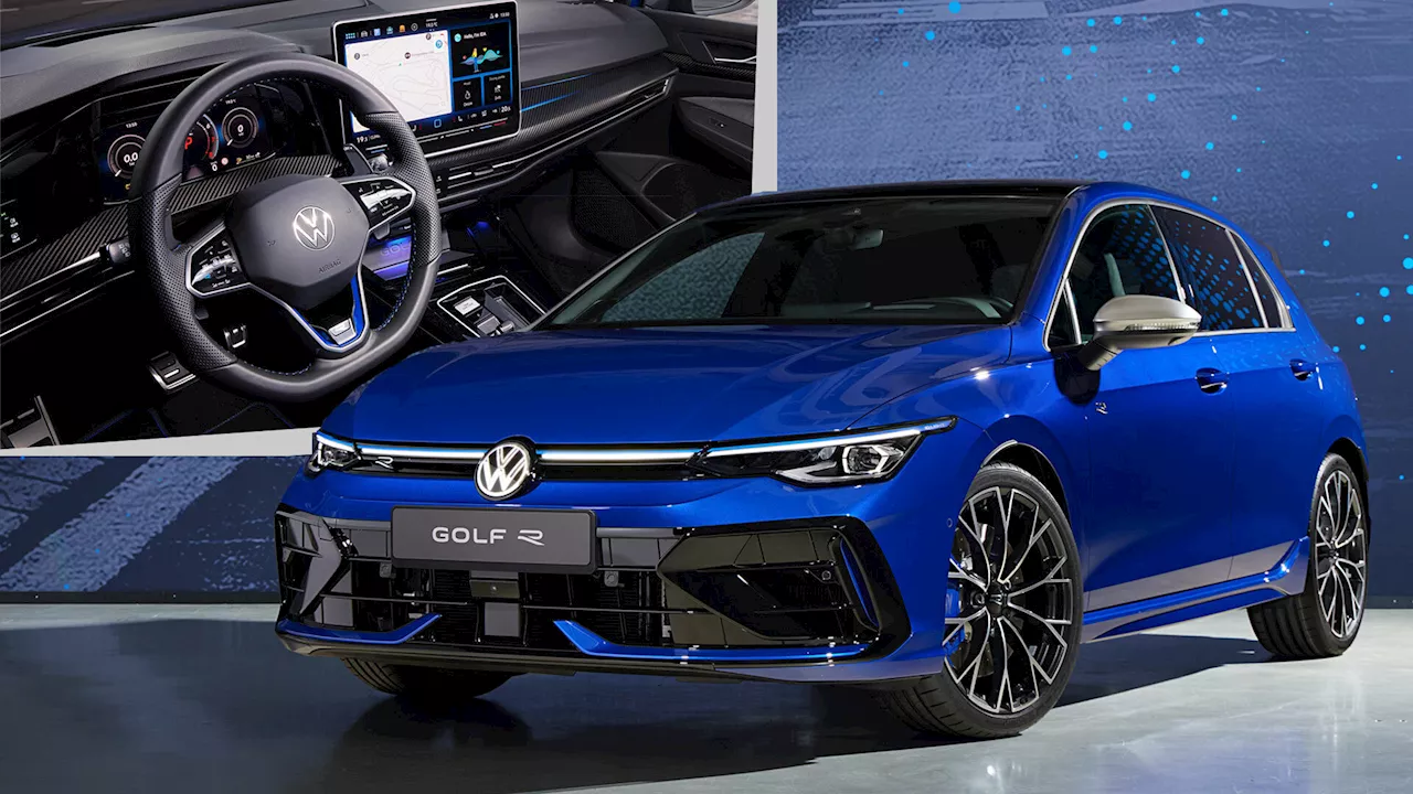 2025 VW Golf R Is More Buffed And Brainier