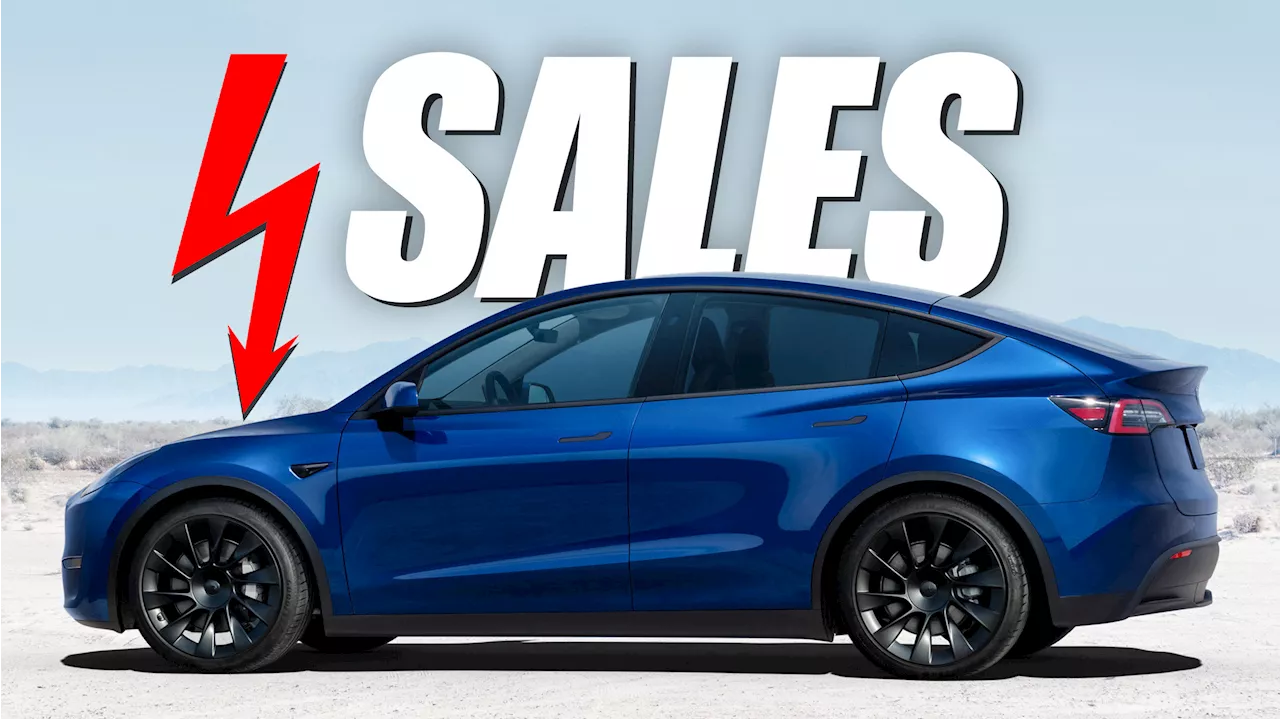 Tesla Model Y Plummets From No.1 To 18 In Euro Sales Chart