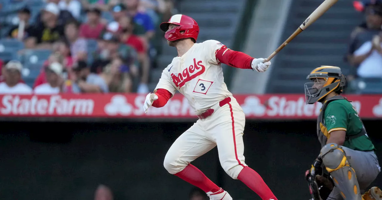 Ward hits two-run homer to back Canning and help Angels beat Athletics 5-1