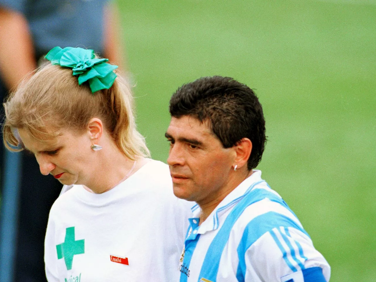 Así está hoy Sue Carpenter, la enfermera que retiró a Diego Maradona en el Mundial 1994