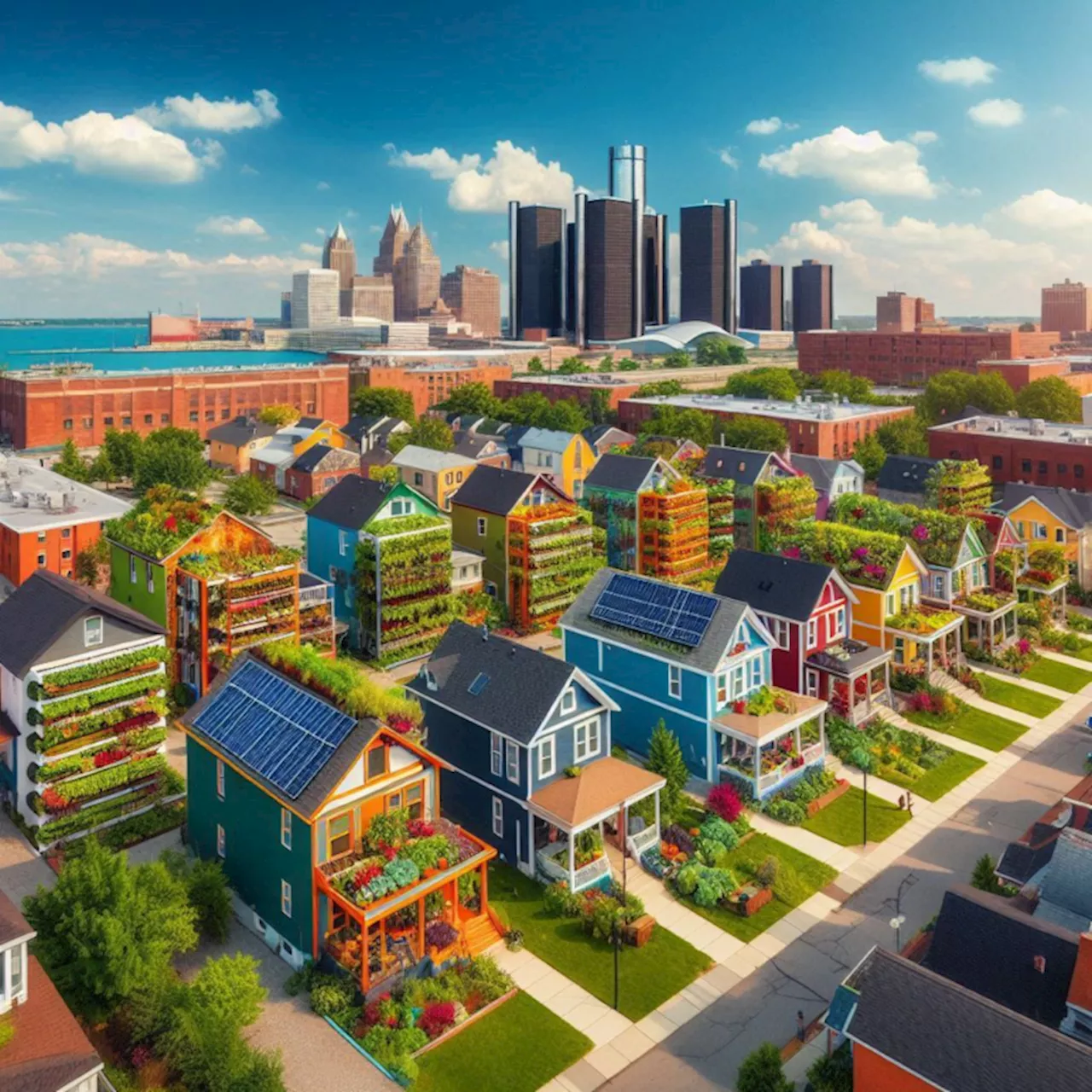 Solar Neighborhoods in Detroit Choose Lightstar to Illuminate the Future with Innovative Neighborhood Agrivoltaic Solar