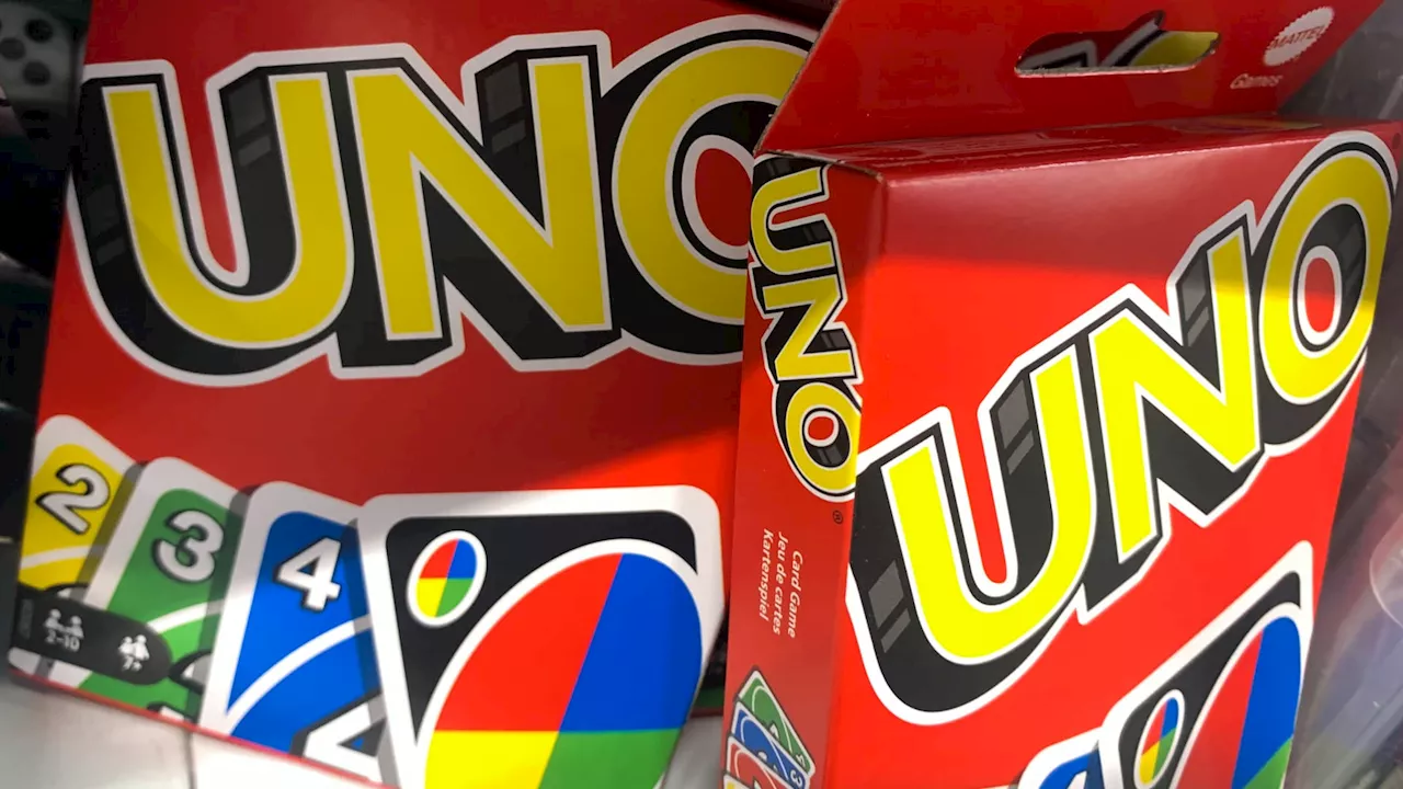 Mattel's Uno and other popular games will become colorblind accessible