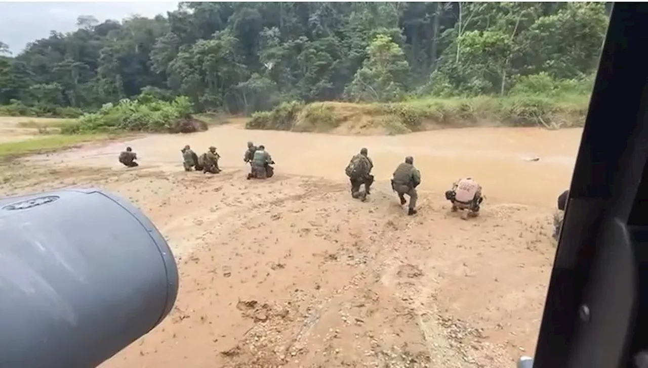 Operação destrói acampamentos de garimpo em terra Yanomami