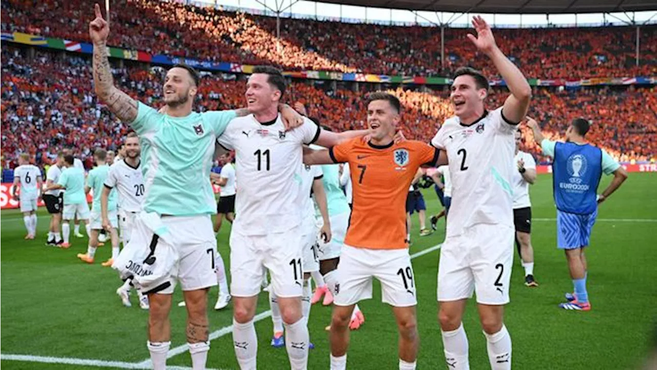 Austria Perkasa, Prancis dan Belanda Dibuat Gigit Jari di Euro 2024