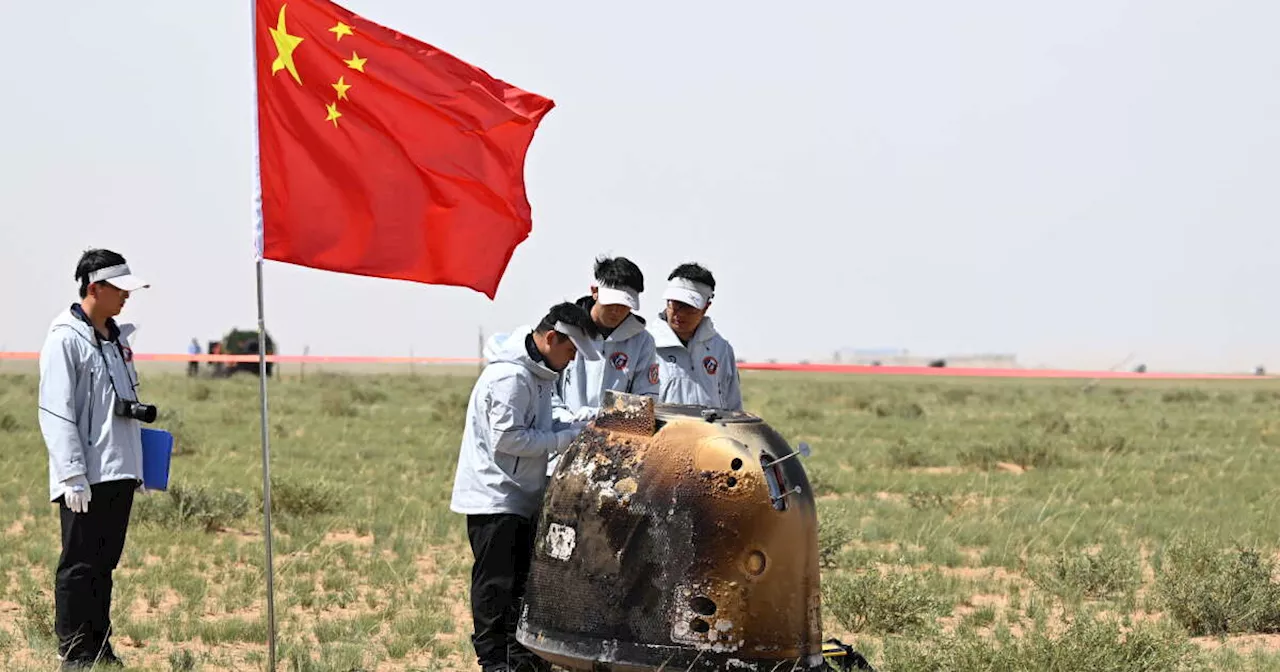 La Chine rapporte sur Terre des échantillons de la face cachée de la Lune, une première