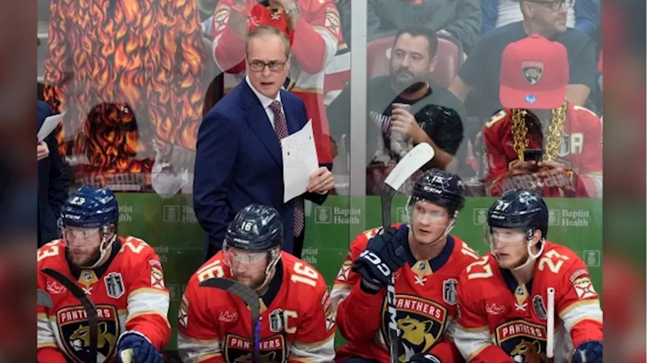 Panthers' Coach Paul Maurice, A Hockey Lifer, Finally Has A Stanley Cup ...