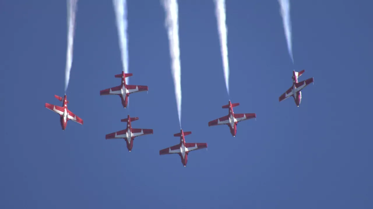 Snowbirds and Italy's Frecce Tricolori to perform flypasts over Ottawa-Gatineau today