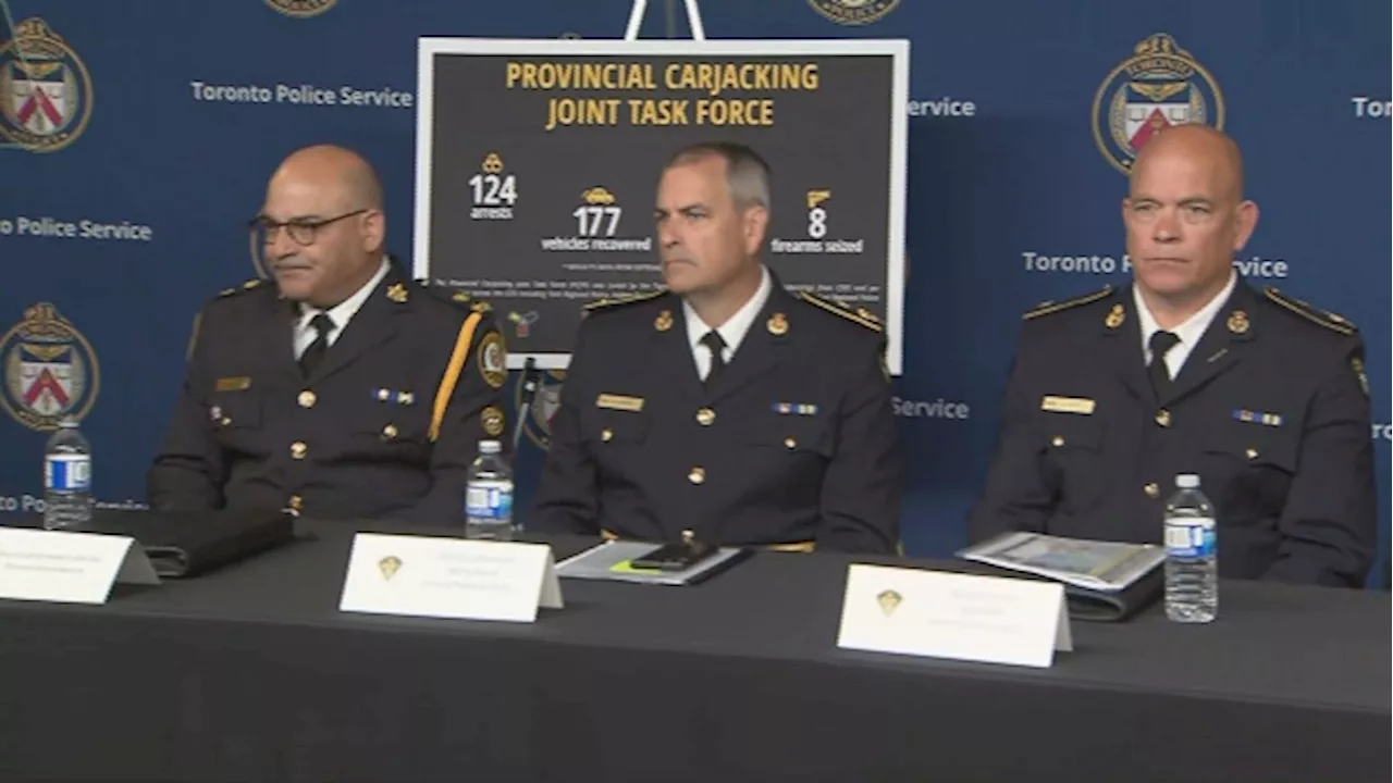 Provincial carjacking task force makes 124 arrests, recovers 177 stolen vehicles