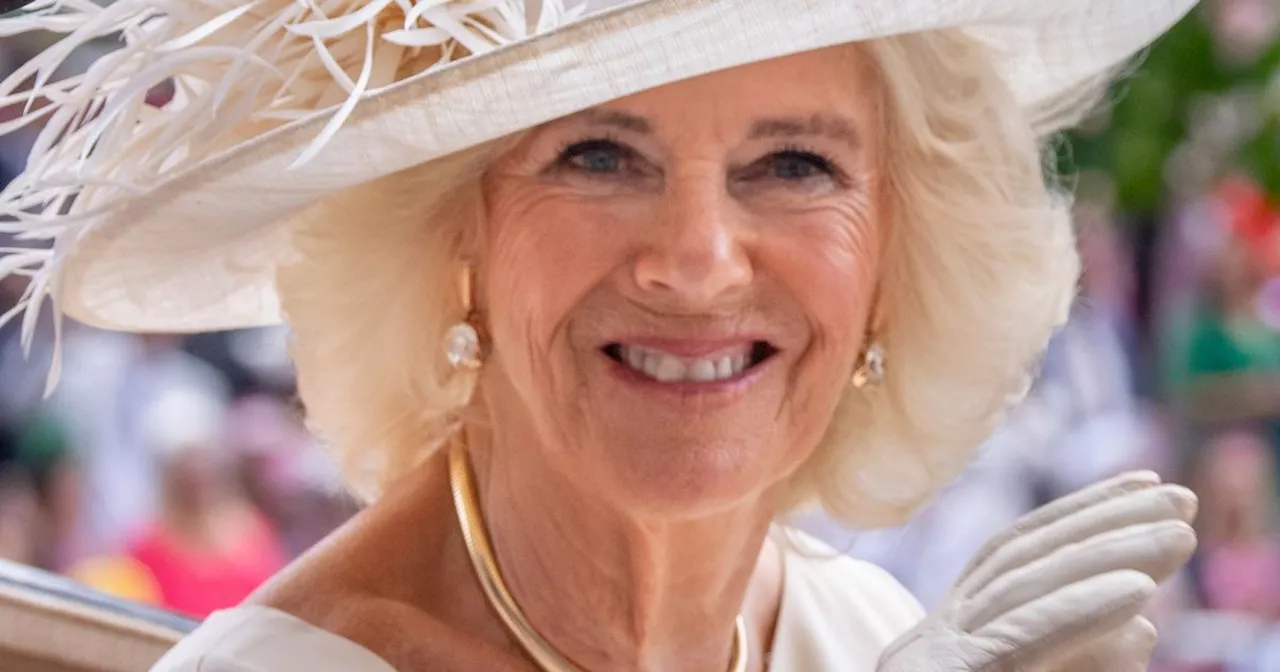 Camilla is 'awkward' around small children but one grandchild helps her 'relax'