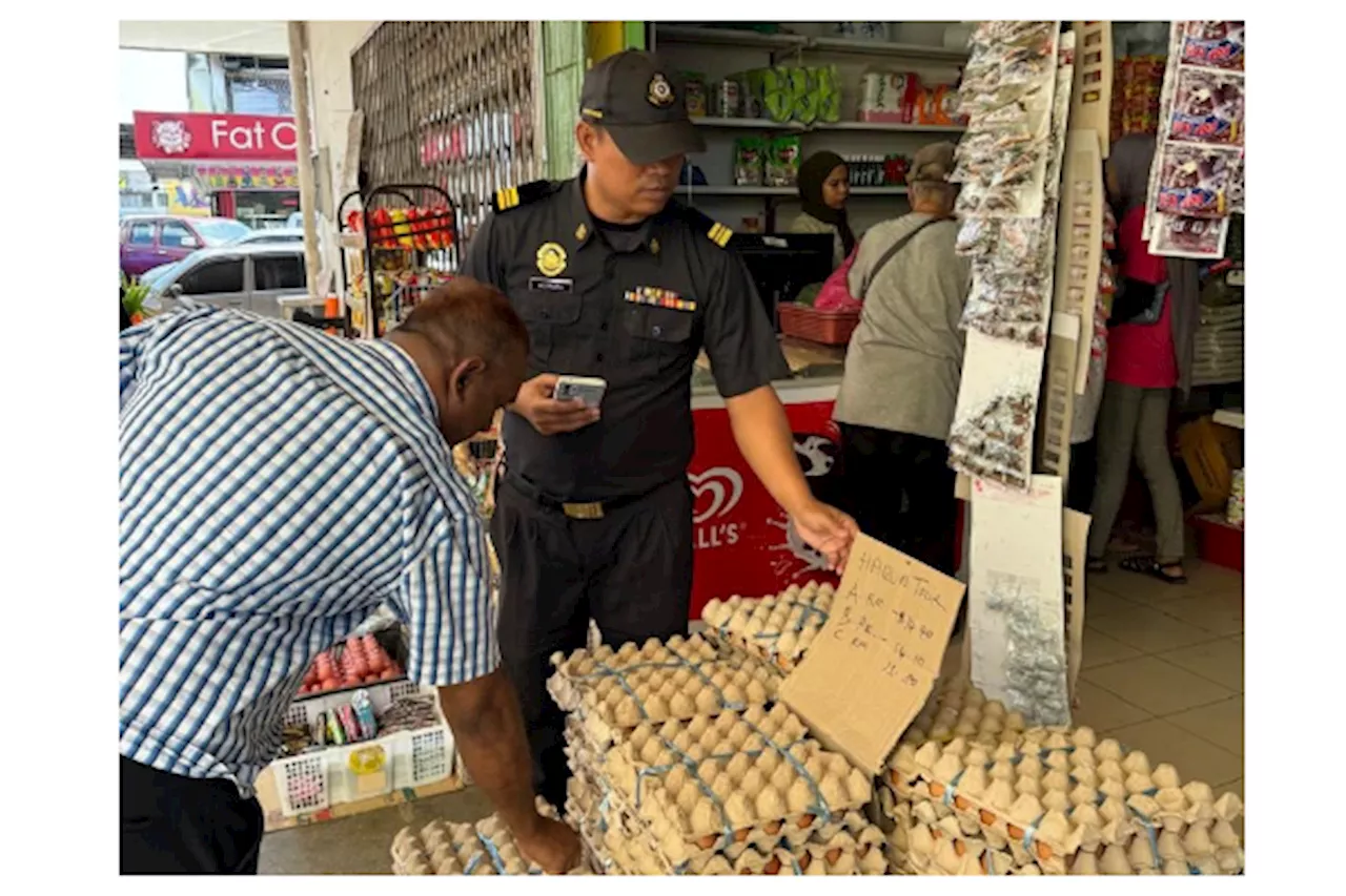 Telur ayam: KPDN tingkat pemantauan di Sandakan