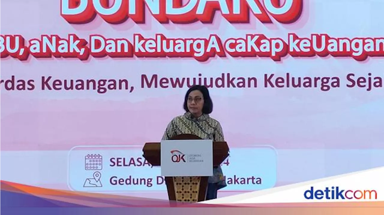 Ibu Rumah Tangga Dianggap Nggak Kerja, Sri Mulyani: Padahal Itu Paling Capek!