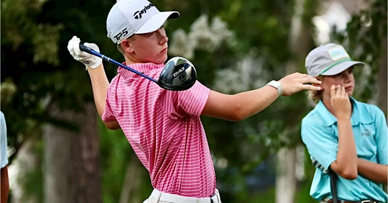 Tyler Newsome leads tight field in 13-14 division of Future Masters