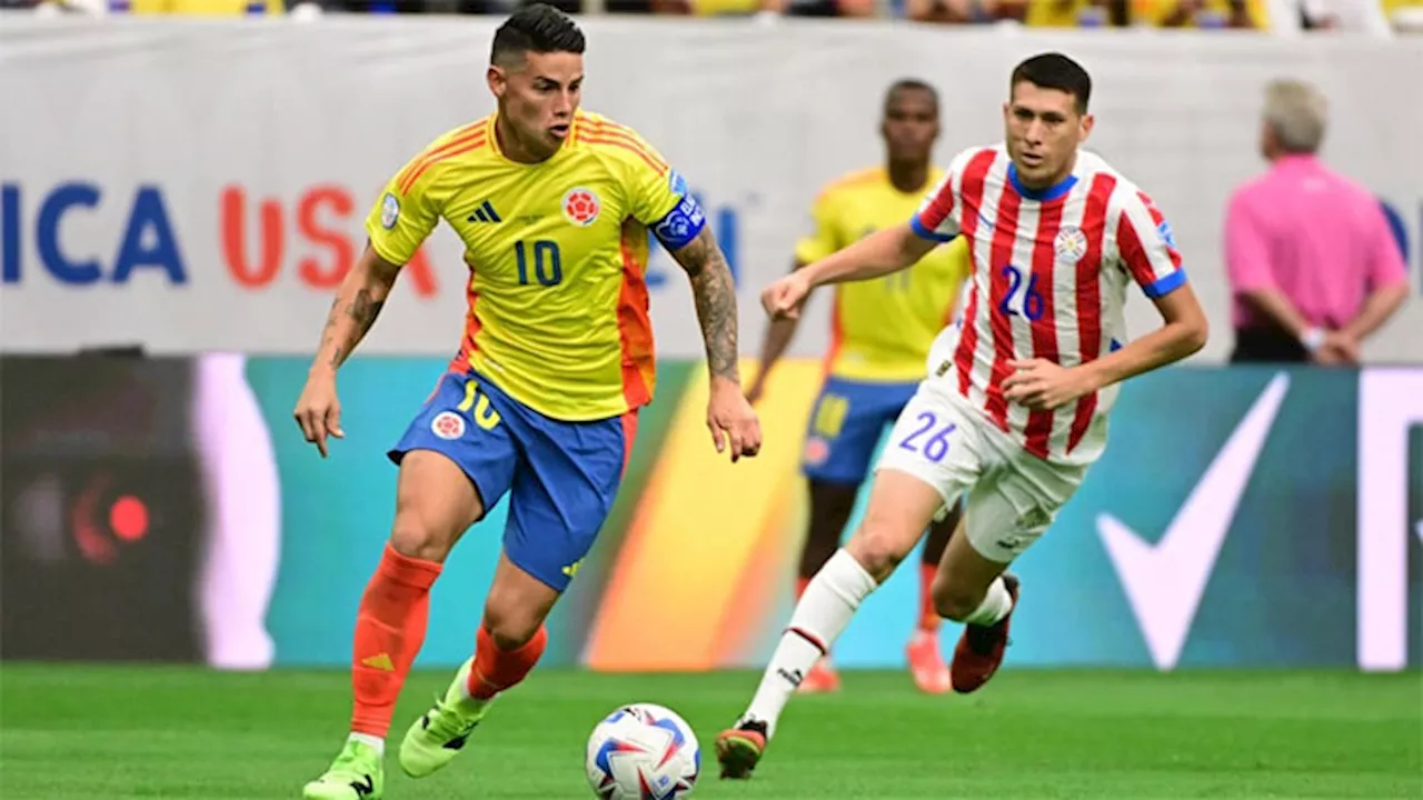 Rodriguez steers Colombia past Paraguay at Copa America