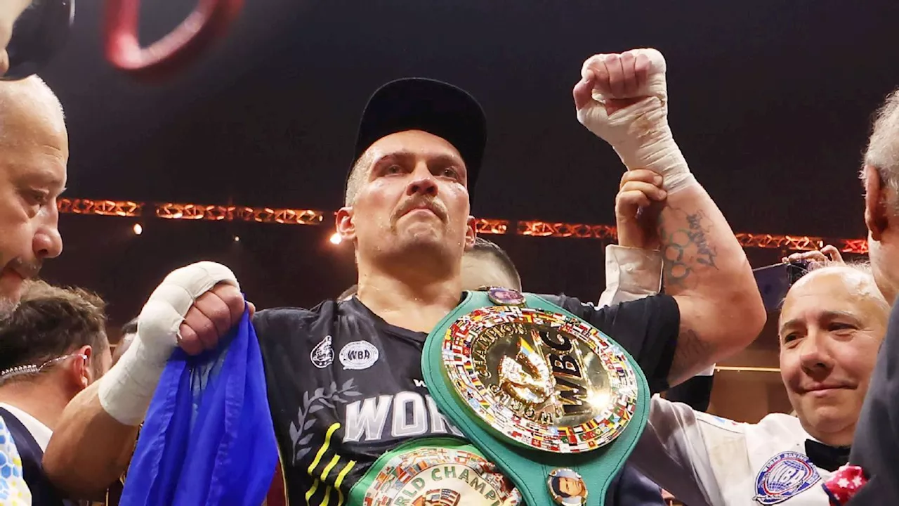 Oleksandr Usyk vacating IBF title ahead of Joshua-Dubois bout