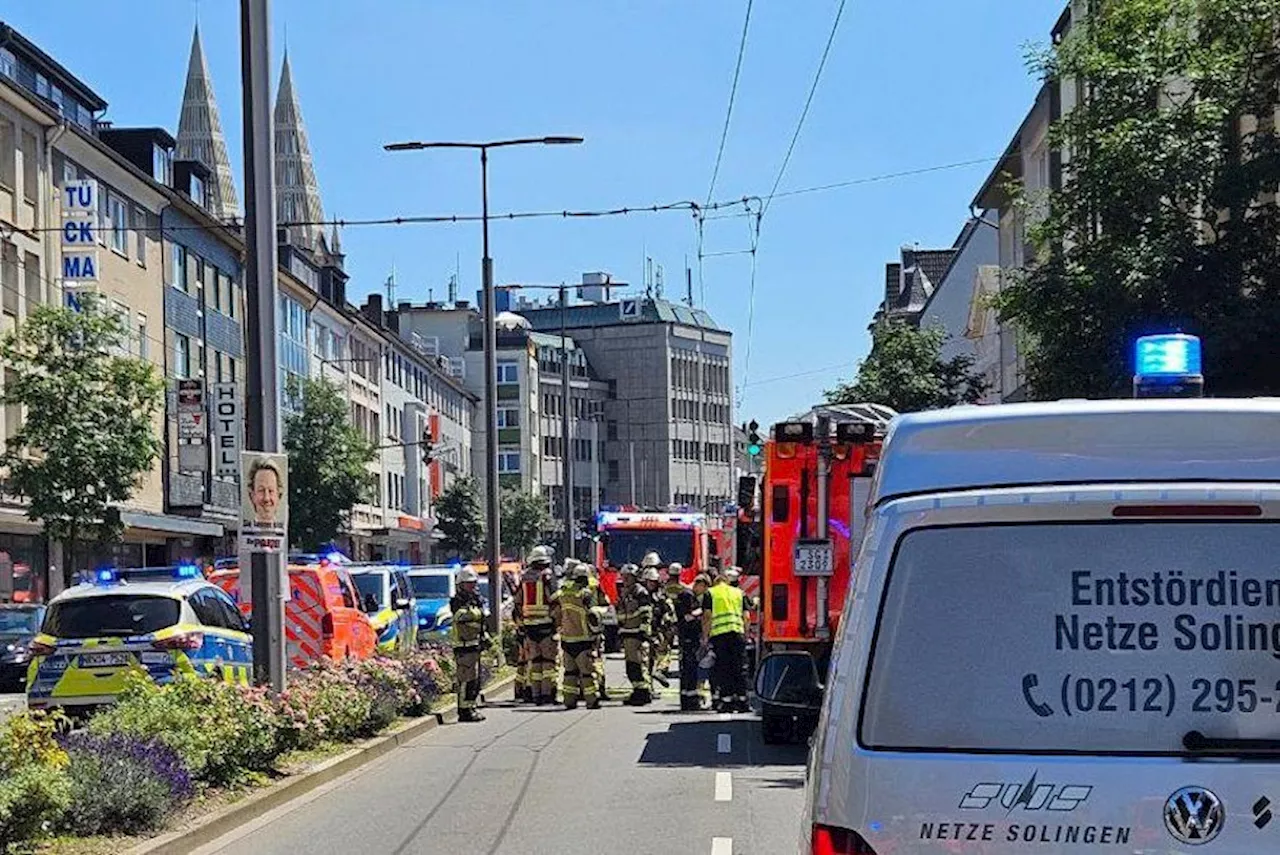 Großalarm in Solingen: Fünf Menschen nach Explosion verletzt