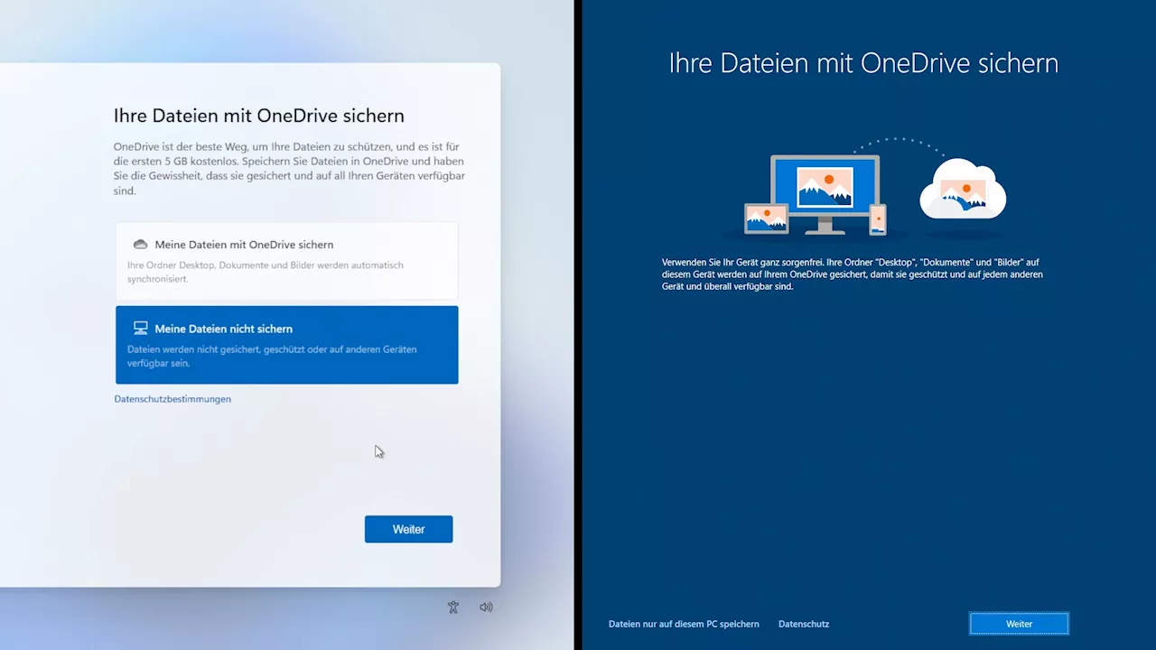 Windows 11: Microsoft aktiviert OneDrive-Backup jetzt, ohne euch zu fragen