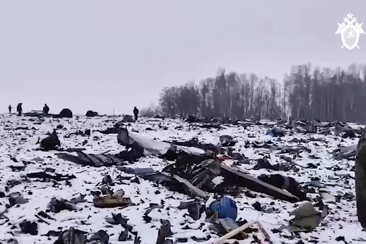 СК нашел доказательства удара ВСУ по самолету Ил-76 с пленными солдатами