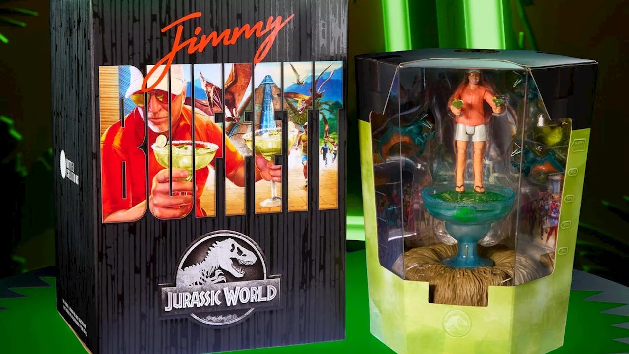 Mattel's Jurassic World Jimmy Buffett Figure Is Already the Best SDCC Exclusive of 2024