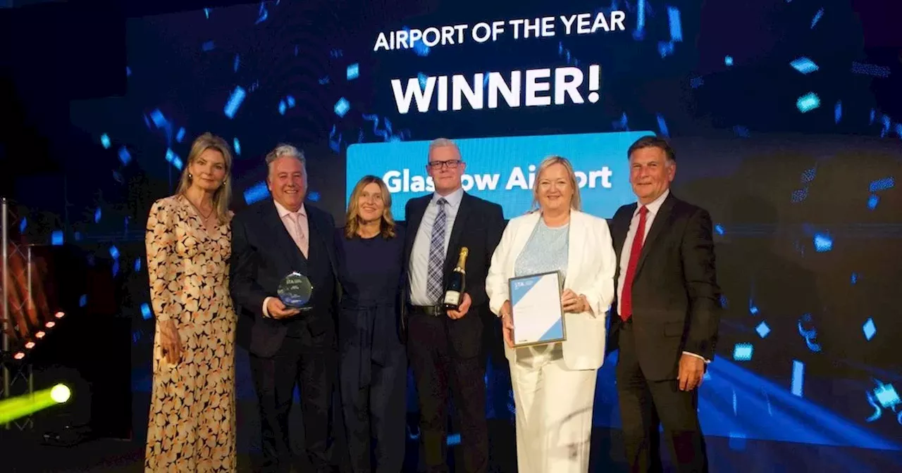 Glasgow Airport 'thrilled' to be named Airport of the Year for second year running