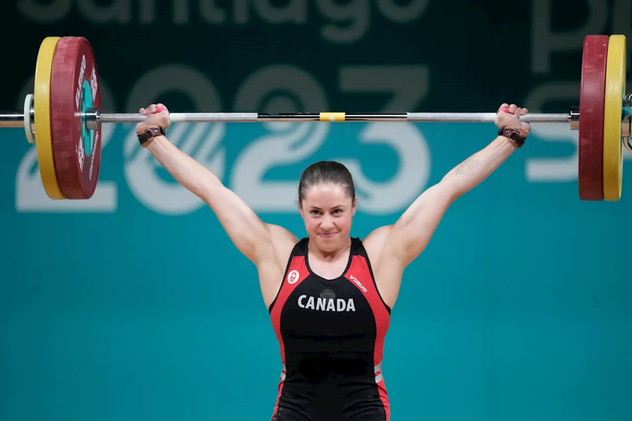 Maude Charron, Boady Santavy named to Canada’s weightlifting team for Paris Olympics