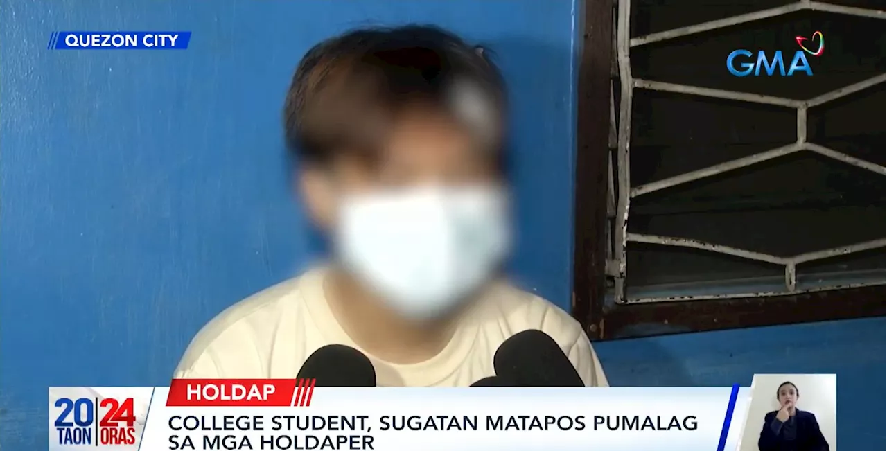 Student beaten up for resisting robbery