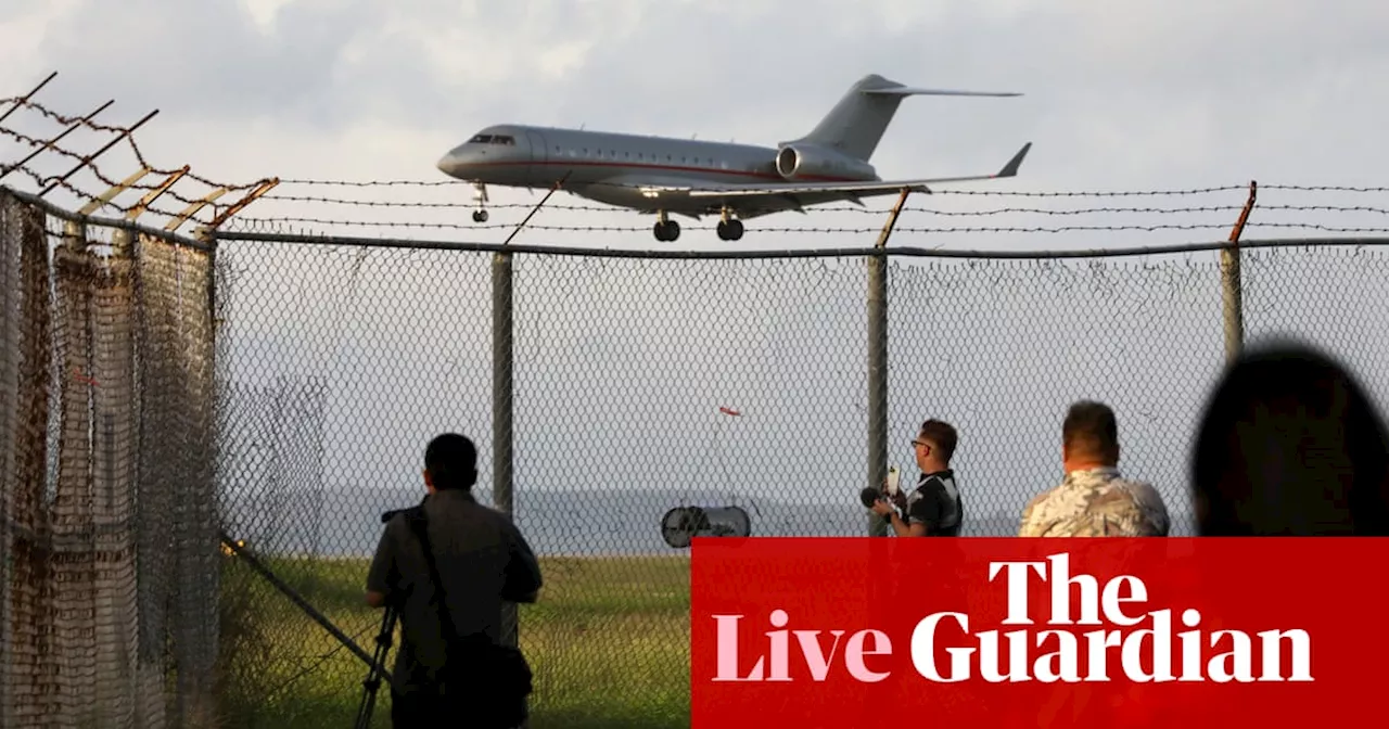 Julian Assange live news: WikiLeaks founder lands on US island of Saipan for district court sentencing