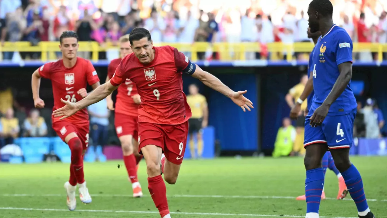 Euro 2024 Mbappe, Lewandowski score penalties as France, Poland draw