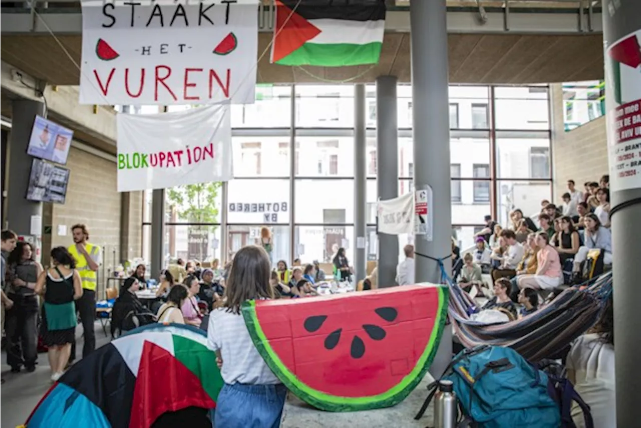 Pro-Palestijnse studenten breken tentenkamp vanavond op en verlaten Antwerpse universiteit: “Strijdvaardigheid