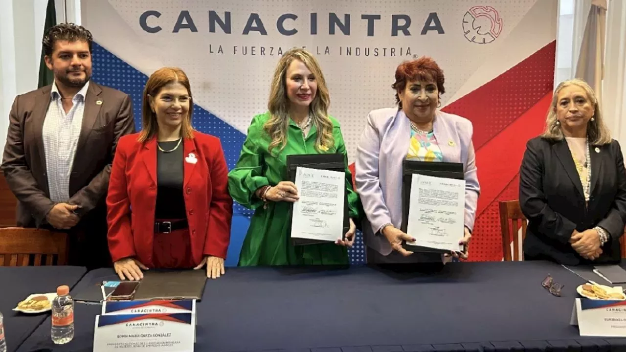 Canacintra: La AMMJE Se Consolida Como La Asociación Líder De Mujeres ...