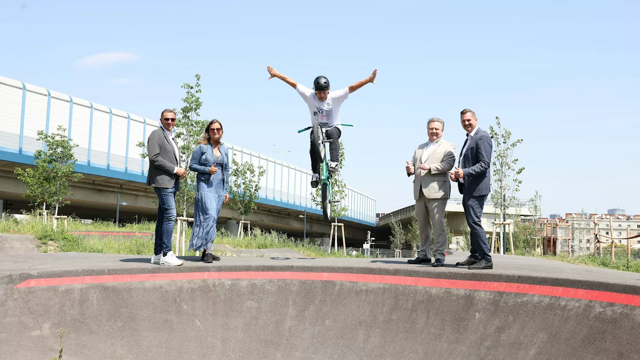 Startschuss! Bürgermeister eröffnet neuen Tangentenpark