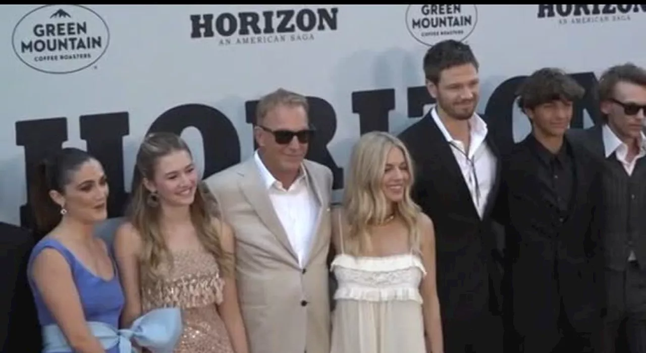 Kevin Costner alla prima di Horizon a Los Angeles: amo i western