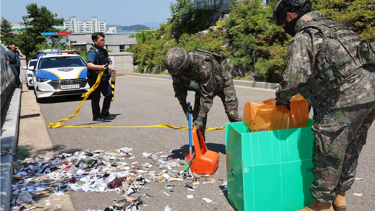 Corea del Norte vuelve a enviar globos con basura a Corea del Sur