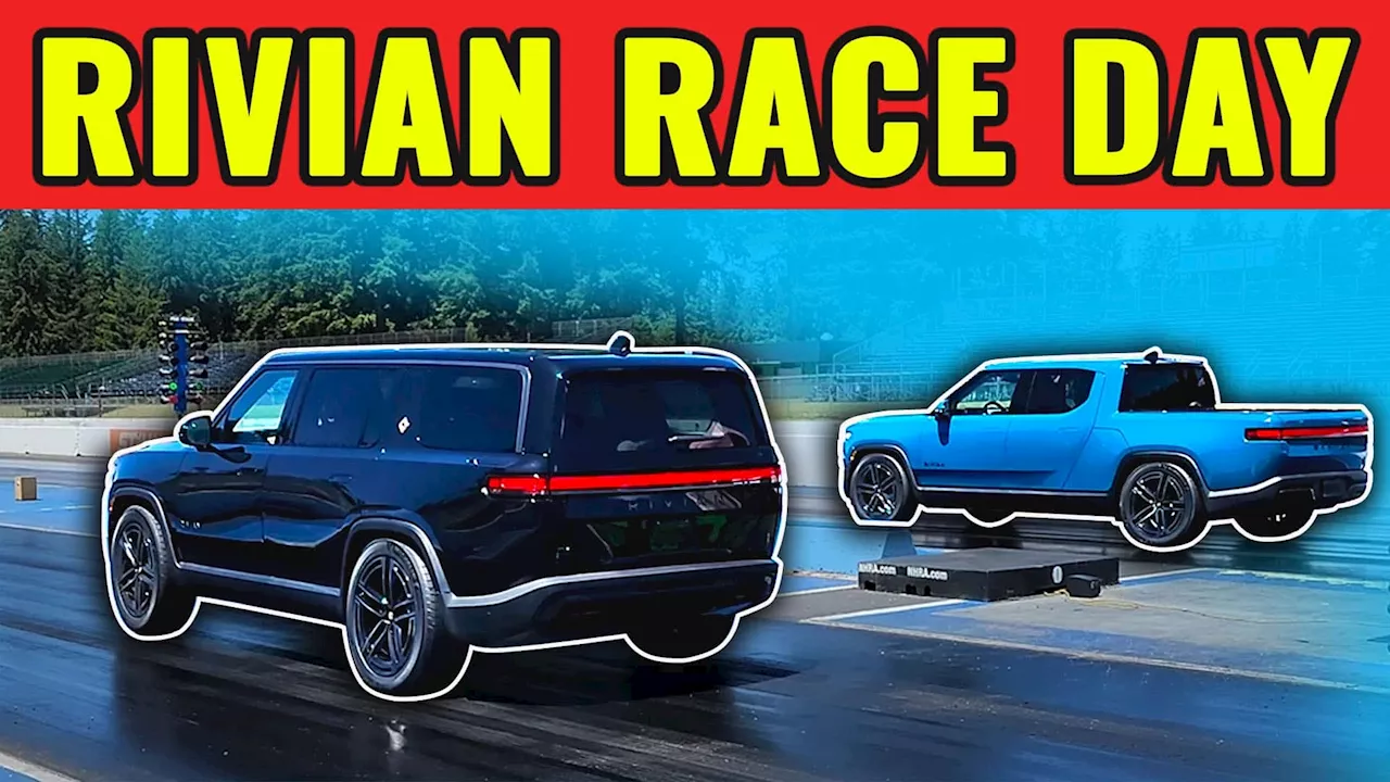 Watch The Rivian R1 Gen 2 Rip It On The Racetrack