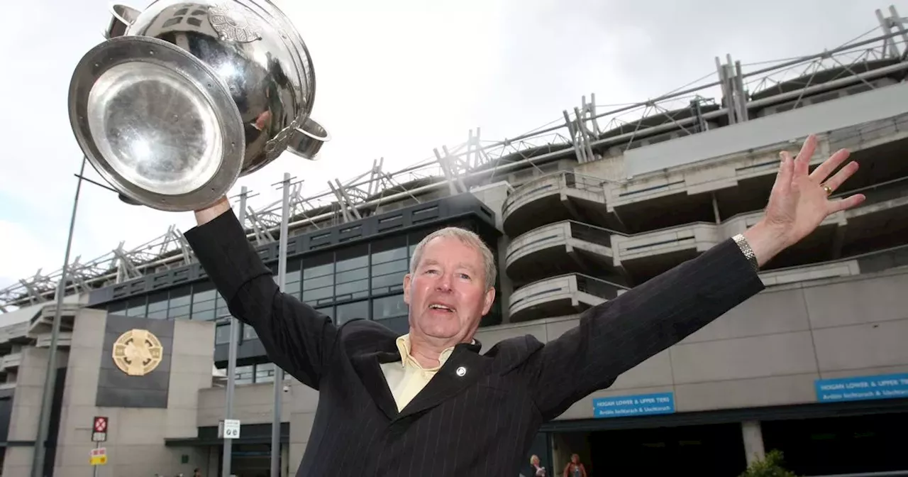 GAA President Jarlath Burns pays tribute to the late Mícheál Ó Muircheartaigh