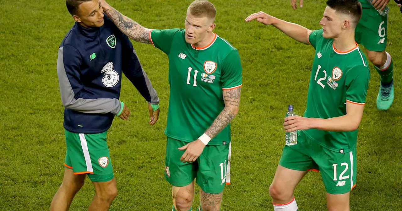  Declan Rice responds to criticism from James McClean