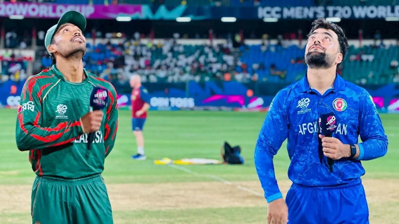 T20 WC AFG vs BAN Live Score: अफगानिस्‍तान के ओपनर्स ने की सधी हुई शुरुआत, विकेट की तलाश में बांग्‍लादेश