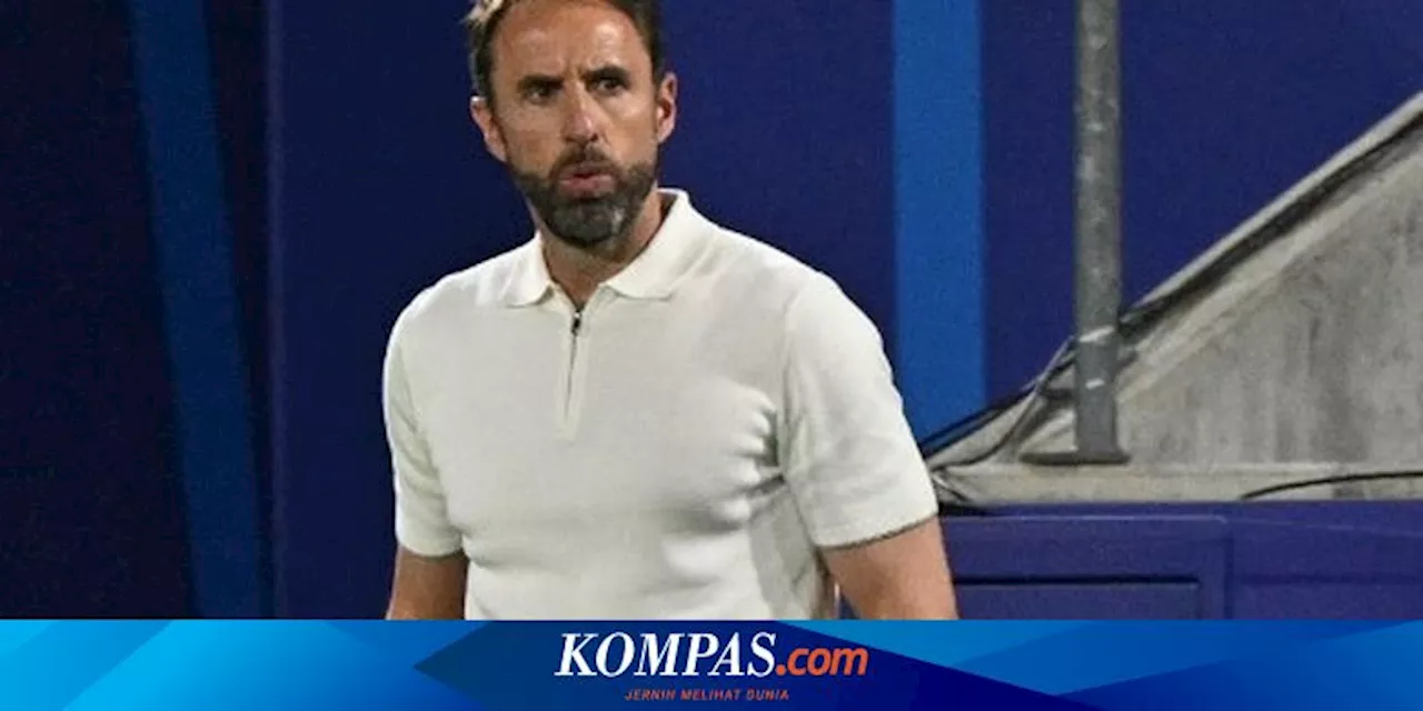 Euro 2024, Saat Southgate Dilempari Gelas Plastik Usai Inggris Vs Slovenia