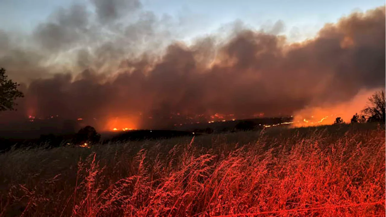 Improved weather helps firefighters battling wildfire near rural community in northern California