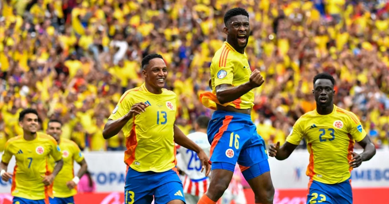 Colombia debutó en la Copa América con triunfo ante Paraguay