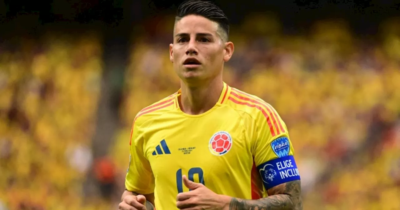 James volvió a brillar con Colombia: figura ante Paraguay