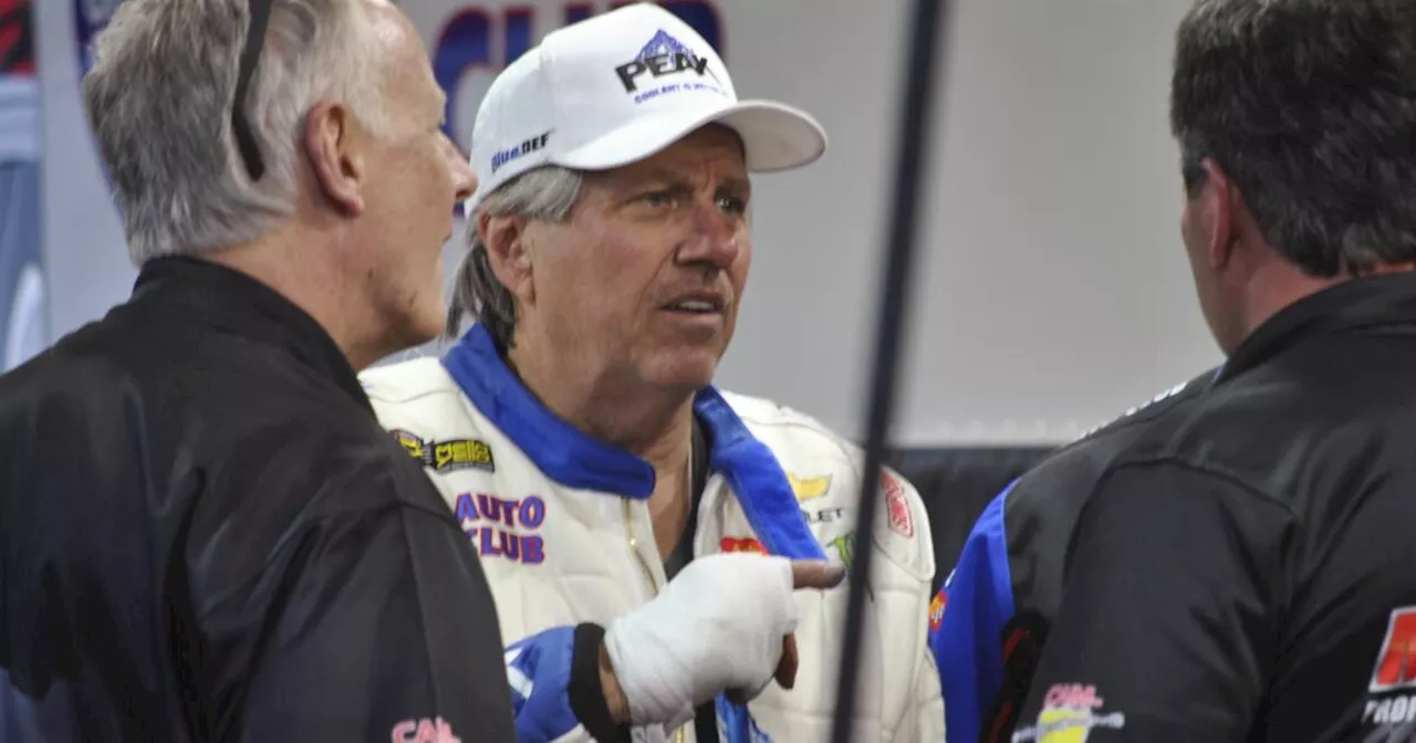 John Force remains hospitalized a day after his fiery, 300-mph crash