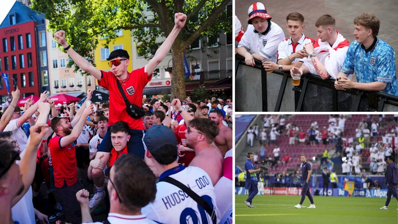 England fans pack out pubs and bars ahead of Euros clash with Slovenia