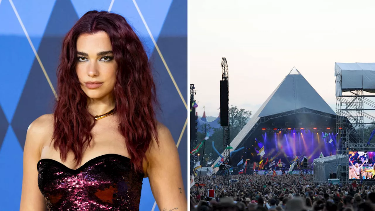 TikToker breaks into Dua Lipa rehearsals for Glastonbury and makes 'total prat' of themselves in security...