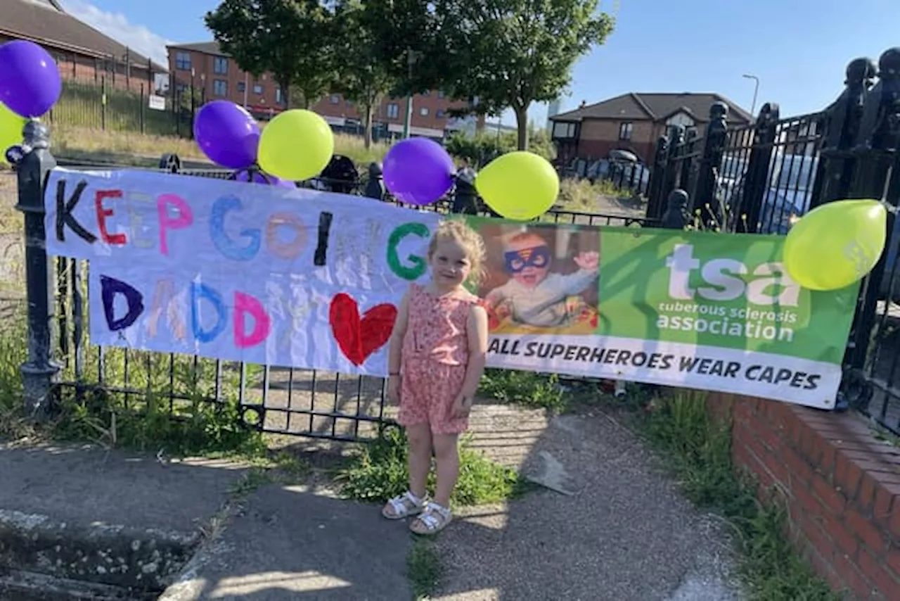 Burnley dad walks full length of Leeds Liverpool Canal in aid of Tuberous Sclerosis Association