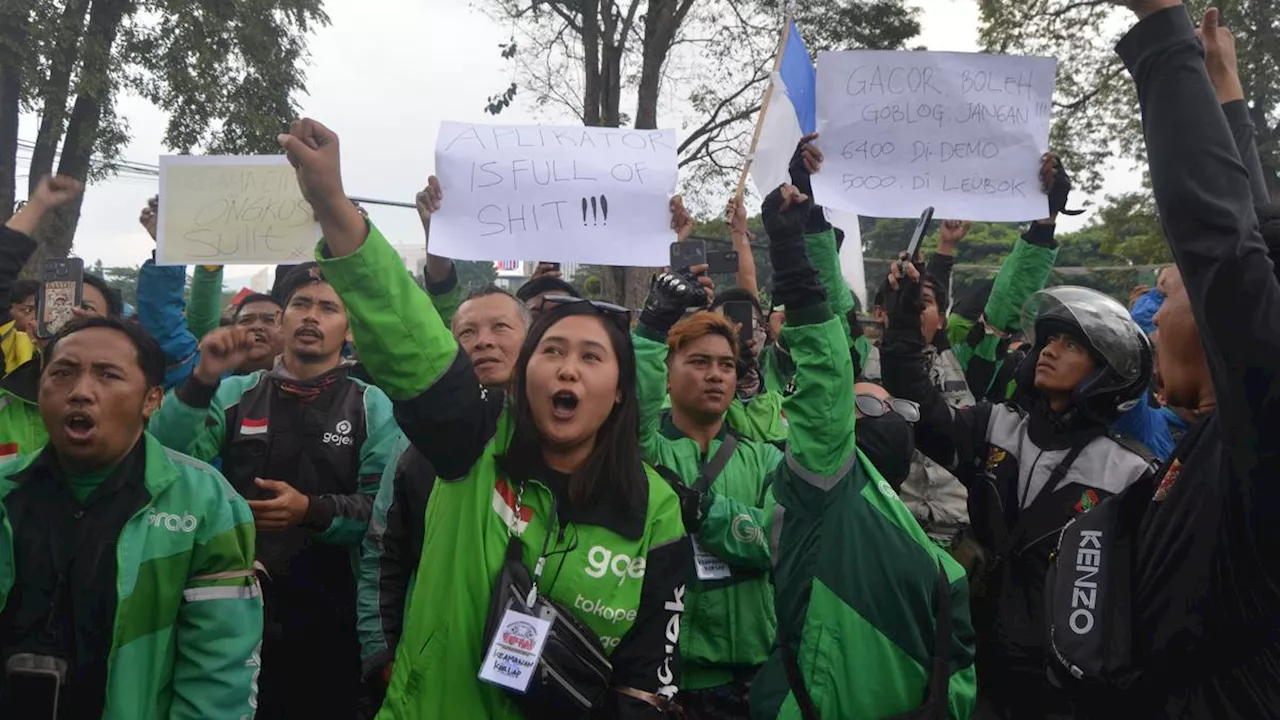 Jerit Ojol di Bandung Tuntut Kesejahteraan: Kami di Jalan Bertaruh Nyawa, Tolak Tarif Murah!