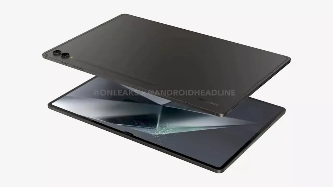 Samsung Galaxy Tab S10 Ultra Design Appears In Latest Leak