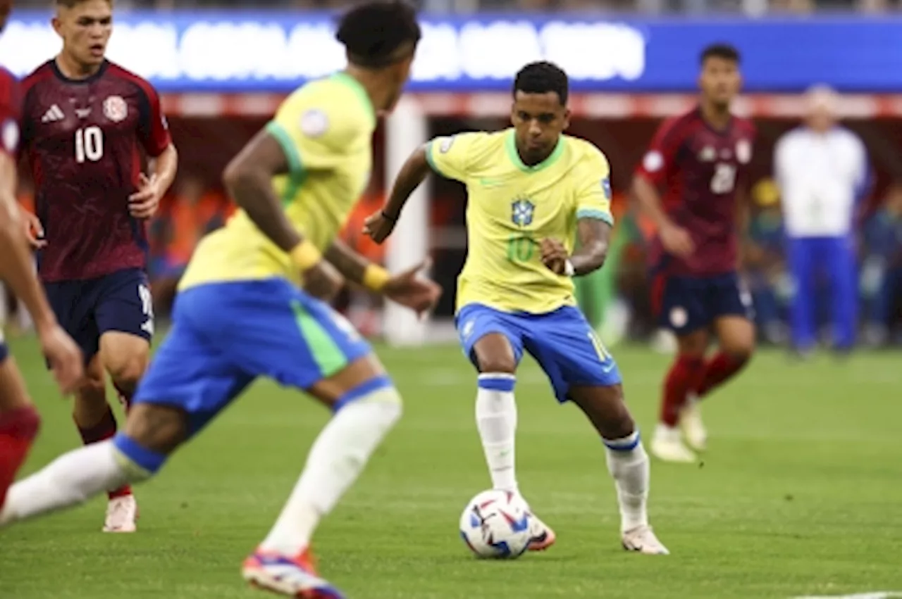 Brazil held to scoreless draw by Costa Rica at Copa America