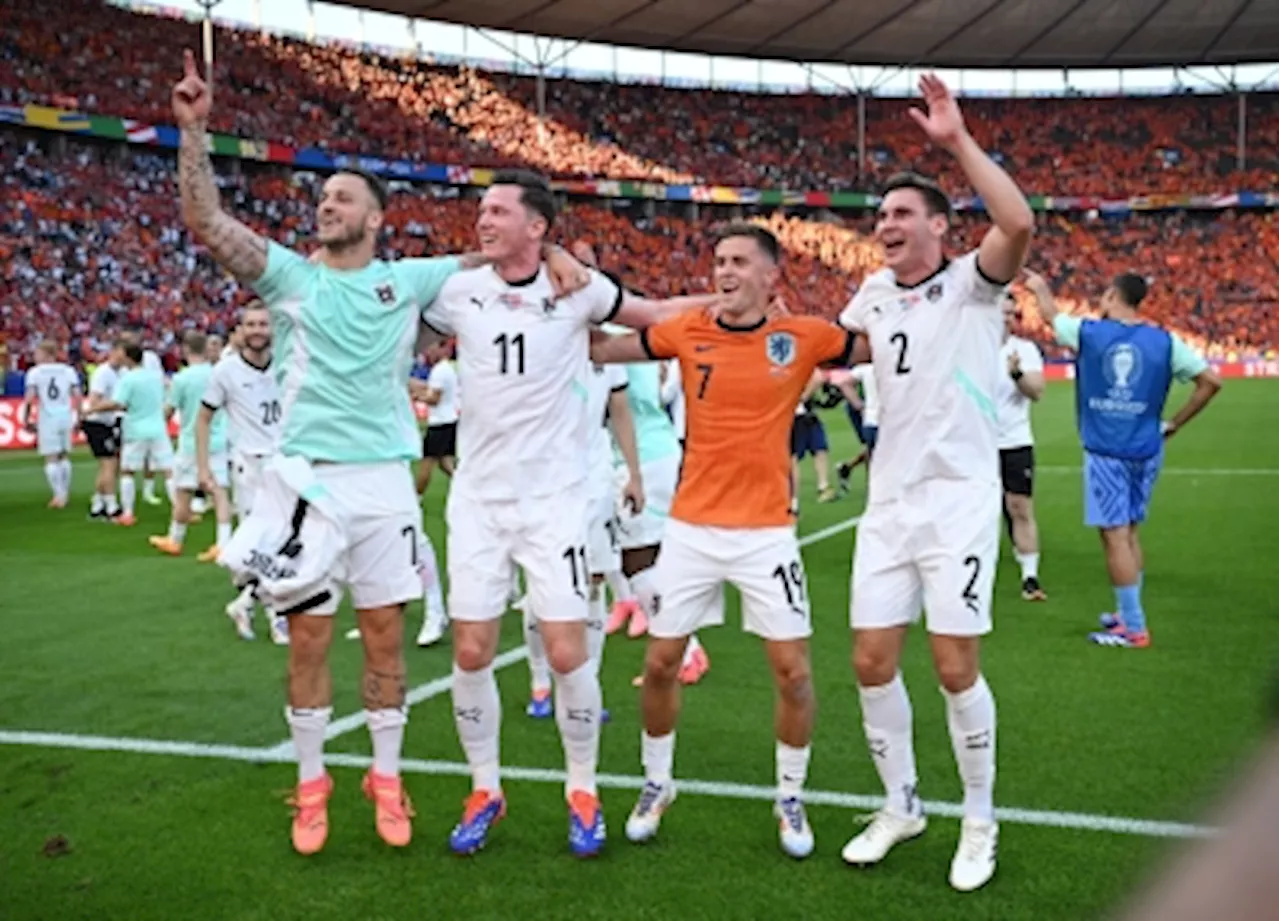 Euro 2024: Austria snatch top spot in Group D with 3-2 win over Dutch in thriller