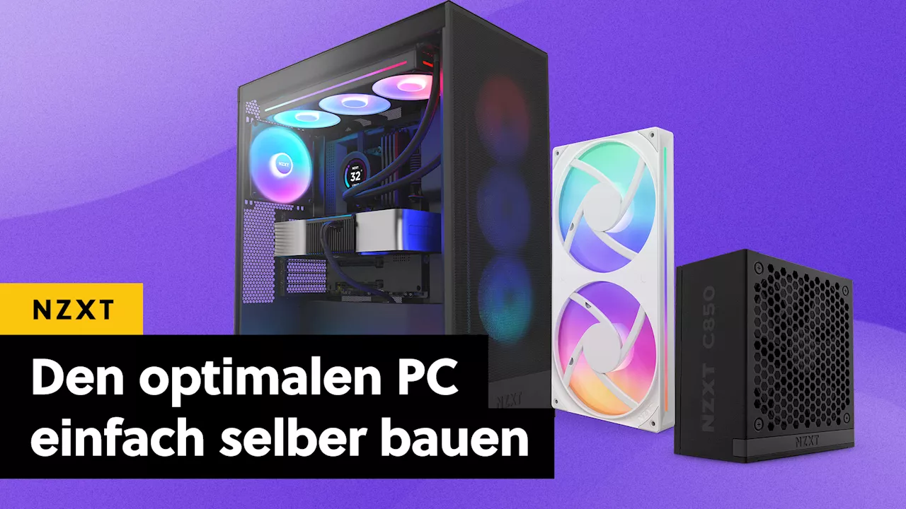 Mit NZXT baut ihr euren Traum-PC – Das sind die neuesten Lüfter, PSUs und Gehäuse