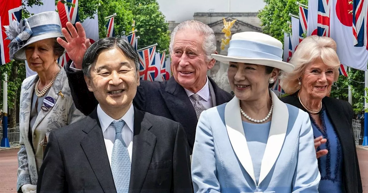 King and Queen to host Japanese emperor as Princess Anne recovers in hospital